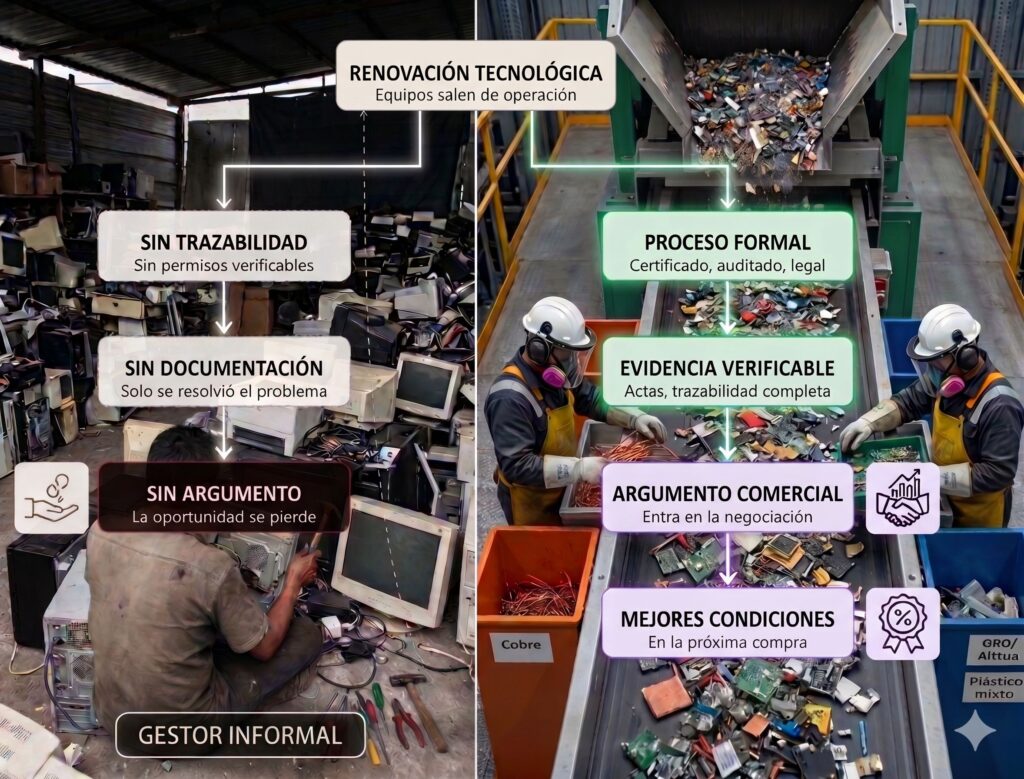 activos tecnologicos reciclaje